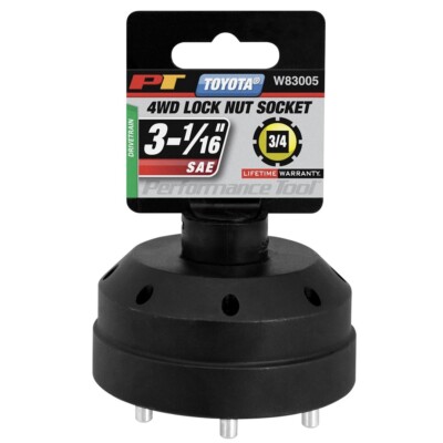 Performance Tool W83005 8 Lug Toyota & Lexus Axle Nut Socket, 1 Pack