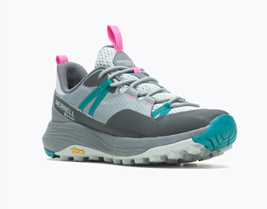 MERRELL Siren 4 Monument Womens Grey Gore Tex Walking Trainers NEW