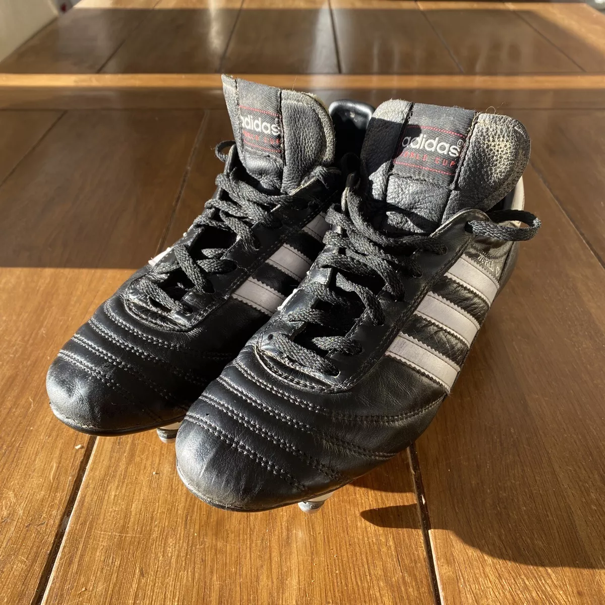 adidas World Cup SG Football Boots Studs Black UK 7 eBay