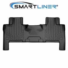 SMARTLINER Custom Fit Floor Mats 2nd Row Set 2007-2017 Ford Expedition Navigator