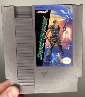 Snake s Revenge (Nintendo NES) Tested Works! (READ!) FAST SHIPPING!