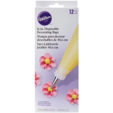 Wilton Disposable Decorating Bags, 12/Pkg - 16 Inch