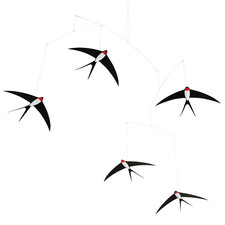 Flying Swallows Birds Nursery Baby Mobile Hanging Room Home D cor Kids Gift