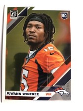 Juwann Winfree 2019 Donruss Optic Rookie RC #147 Broncos