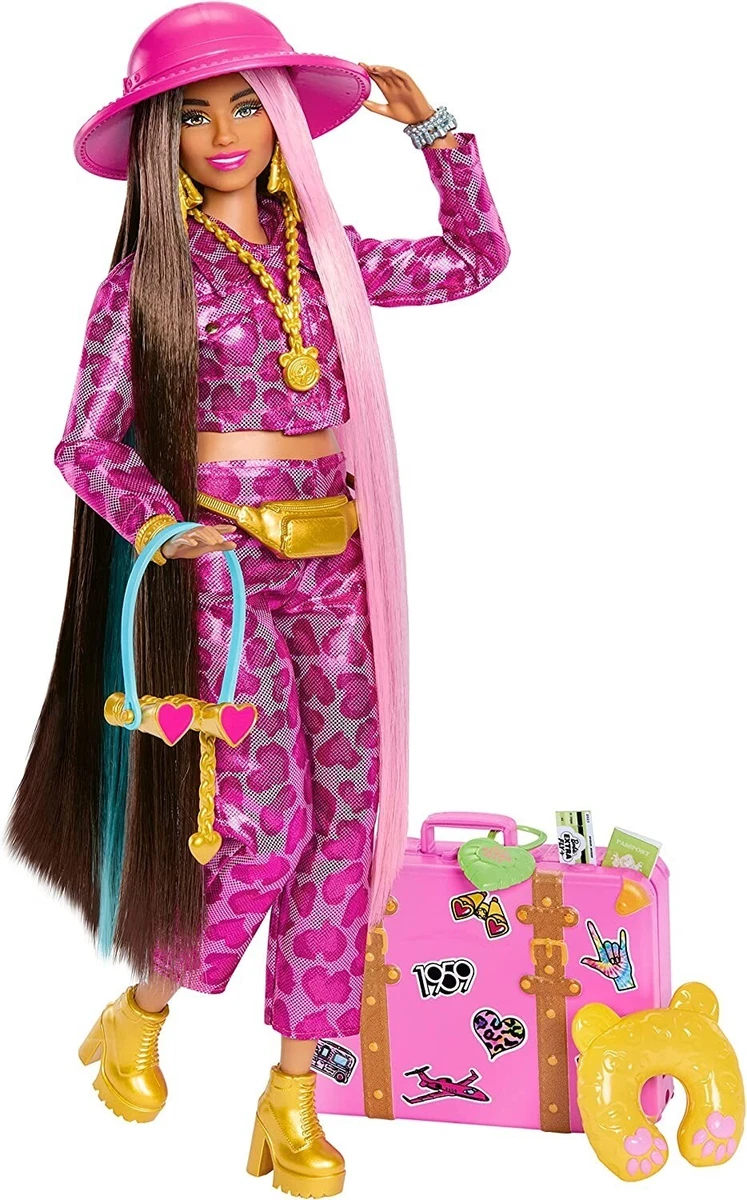 Travel Barbie Doll with Safari Fashion, Barbie Extra Fly New 2023