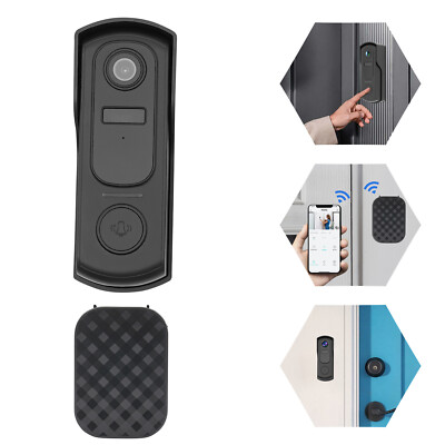 Home Office Smart Doorbell Doorbell With 110° Camera 2KFHD Pixels Doorbell