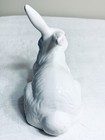 Midwest Ceramic White Rabbit Bunny Glossy Figurine 5” x 3” Vintage — photo 4