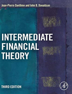 Zwischenfinanztheorie (Academic Press Advanced - HardBack NEU Jean-Pier