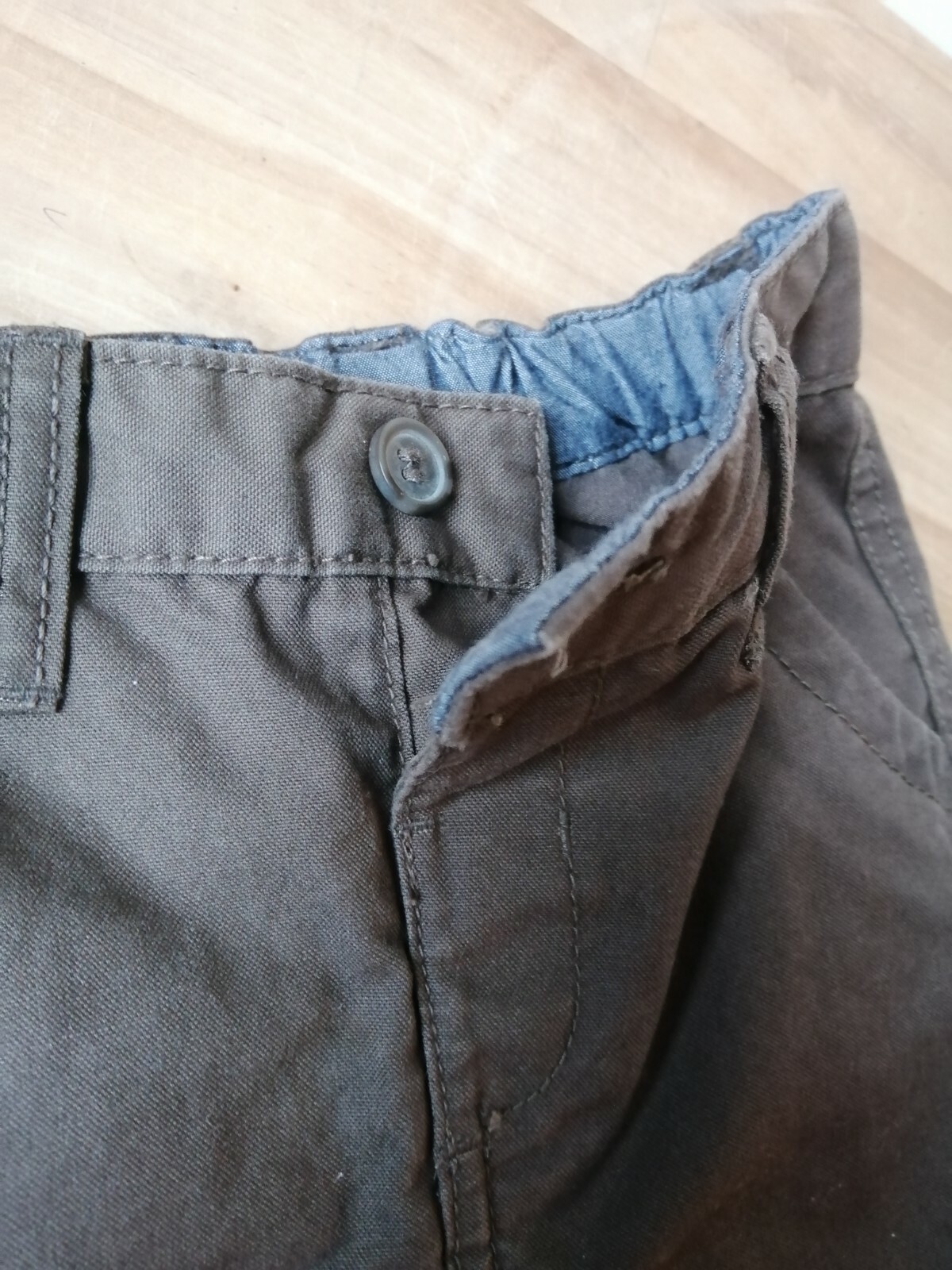 Matalan Baby Boys Dark Green Trousers 1218 months 100 Cotton VGC eBay