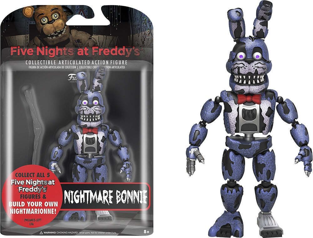 Five Nights at Freddy 's 4 Nightmare Toy Preto e branco, outros