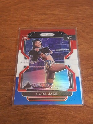 2022 Panini WWE Prizm Red White Blue #188 Cora Jade