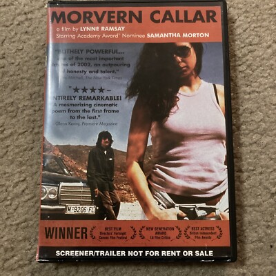 Morvern Callar DVD Lynne Ramsay RARE PROMO SCREENER Samantha Morton 2001