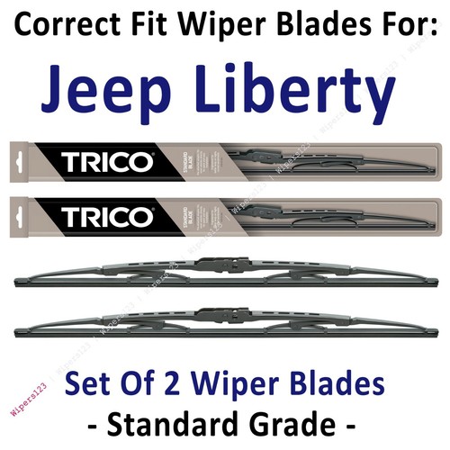20022013 Jeep Liberty Wipers 2Pack Standard Wiper Blades 30190x2