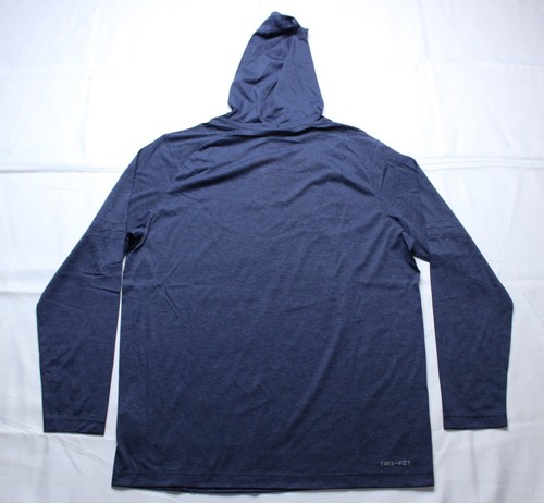Boston Red Sox Men's Nike Performance Pullover Hoodie AP2 Heather Navy Large - Picture 4 of 4