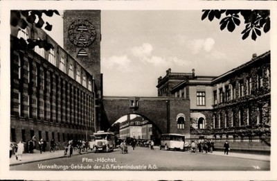 Ak Höchst Frankfurt am Main, Verwaltungsgebäude der I.G.... - 4548568