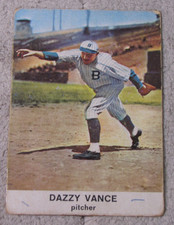 Vintage 1961 Golden Press #26 Dazzy Vance VG