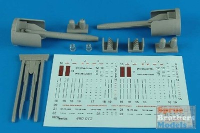 ARSAB480012 1:48 AeroBonus Ch-25ML (AS-10 Karen) Air to Ground Missile Set