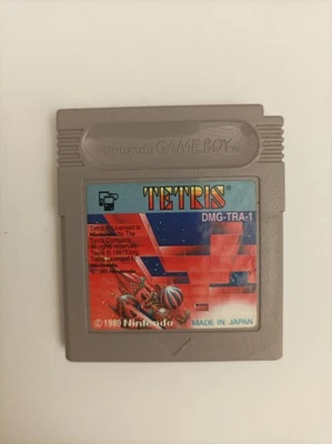 Tetris - Nintendo GameBoy Spiel DMG-TRA-1 JAPAN Gut - Funktioniert - Bild 1 von 2