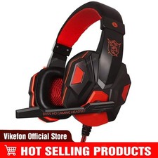 3.5mm Wired Gaming Headphones With Microphone 120  Adjustable PC Bass Stereo Gam