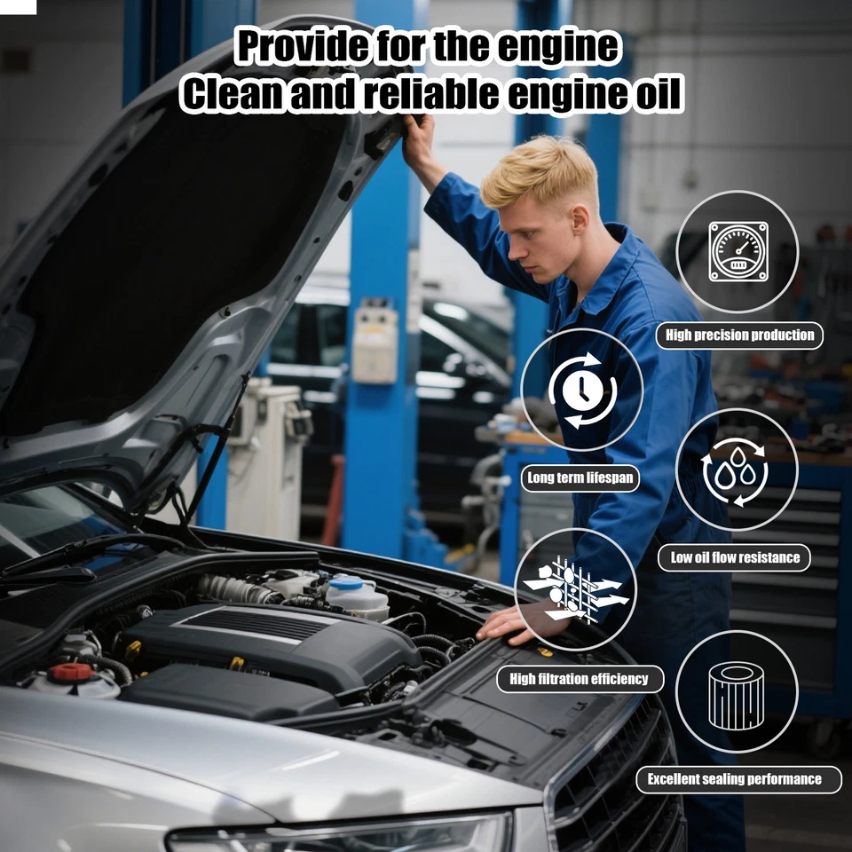 Filtro de aire del motor 17220-PNB-505 apto para Honda CR-V 2002-2006 2,4 L OE especificaciones Foto 4 de 4