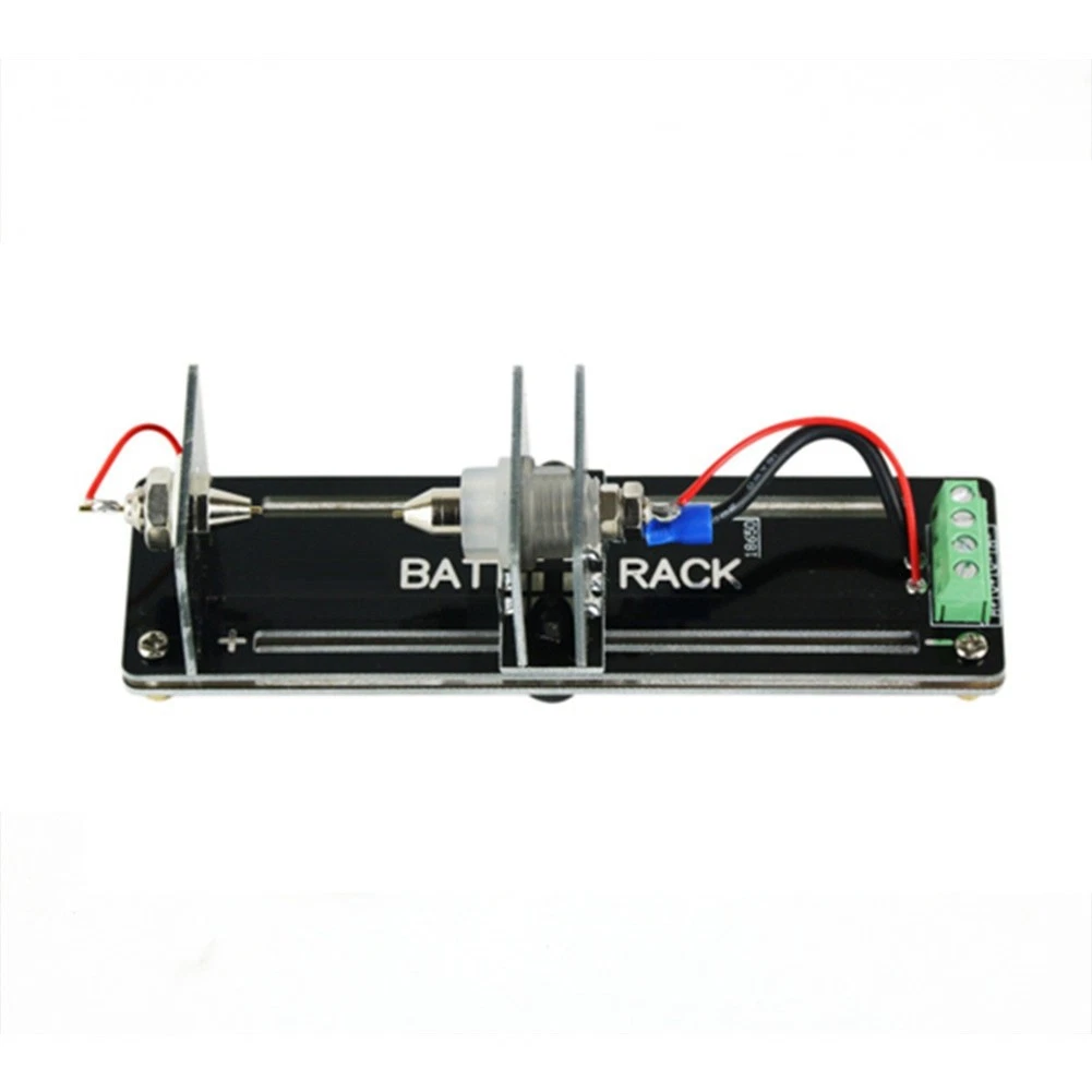 10A 4-Wire Battery Tests Stand Stand Cell Holder Current Voltage Meter7093