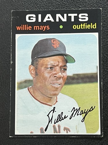 1971 Topps WILLIE MAYS #600 | San Francisco Giants ⚾️ - Imagen 2 de 7