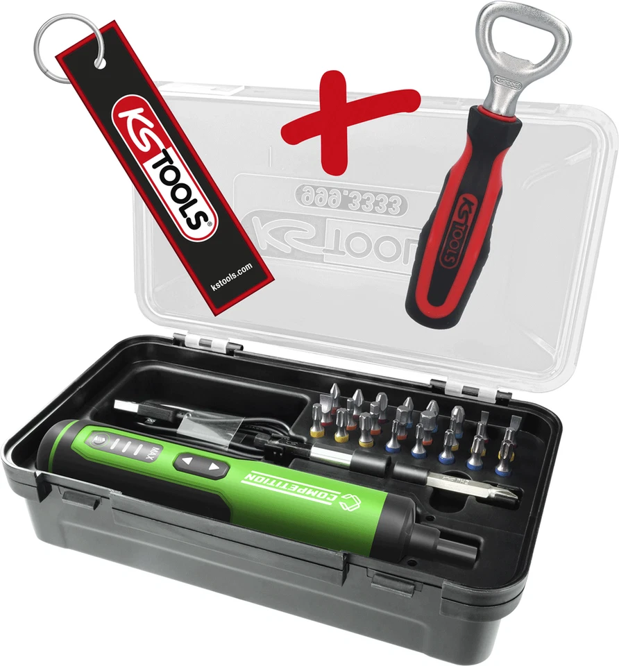 KS TOOLS COMPETITION Adventskalender mit Akku-Stabschrauber-Satz und Torsions... - Bild 4 von 4
