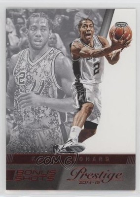 2014-15 Panini Prestige Bonus Shots Red /199 Kawhi Leonard #45 8at