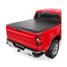 MOSTPLUS Roll-Up Soft Vinyl Truck Bed Tonneau Cover Compatible with 2014-2018...