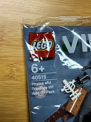 Lego VIP 40515 Pirates and Treasure VIP Add On Pack Neu OVP Polybag