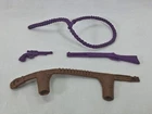 Vintage TMNT CRAZY COWBOY DON Wacky Wild West Purple Weapon Gun Accessory Lot