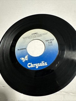 BLONDIE Atomic 7'' Vinyl 1979 Chrysalis CHS 2410 Debbie Harry New Wave