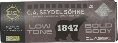 SEYDEL Blues Classic 1847 Harmonica Low D