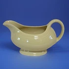 FIESTA Gravy Boat Sauceboat Ivory Retired Fiestaware 8 Inches 16 oz