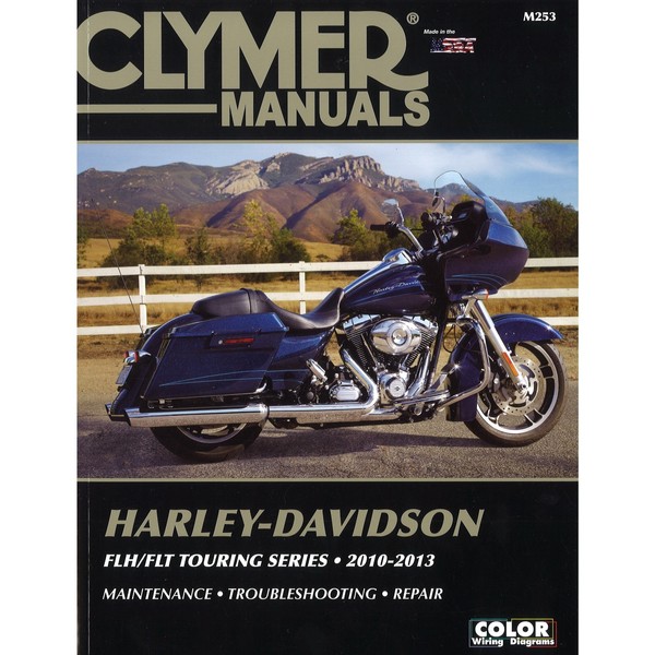 Harley-Davidson FLH FLT Touring Series (2010-2013) Repair Manual Clymer-image