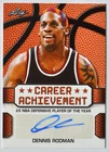 2016 DENNIS RODMAN Leaf Best of Basketball Career Achievement Auto #CA-DR3 Mint