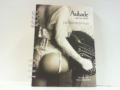 Aubade agenda 2004 - Leçon de tango. Lombardi, Pedro: