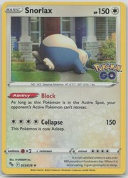 Snorlax 055/078 Pokémon GO