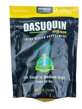 Dasuquin w/ MSM Joint Health Supplement (84 chews)/ S-M Dogs under 60lbs