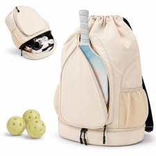 Pickleball Backpack for , Fit 2 to 4 Paddles, Pickleball Backpack with Shoe C...