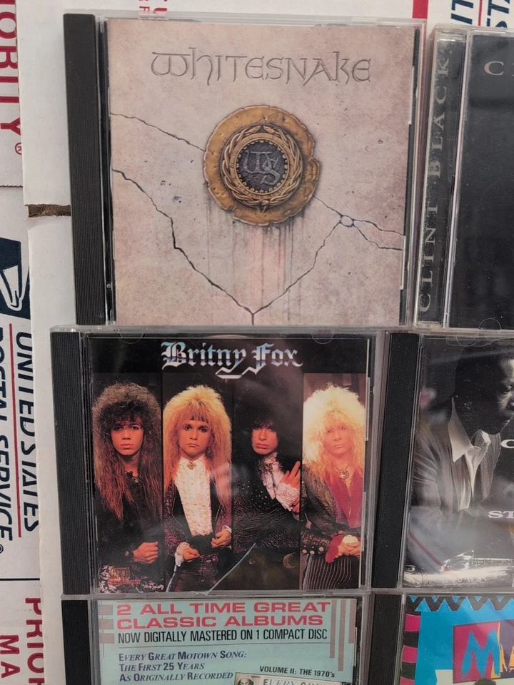 Lot Of 14 Vintage Rock Jazz Plus Other Genres, Mix Of CDs 80s-90s #162L Foto 4 de 4