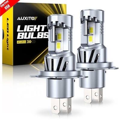 H4 9003 LED Headlight Bulbs Kit High Low Beam Super Bright 6500K White 2/4/6/8 x