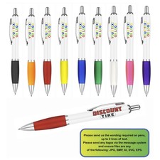 Personalised Pens 1-500 Bulk Order Stylus Pens Business LOGO TEXT Customise Pen