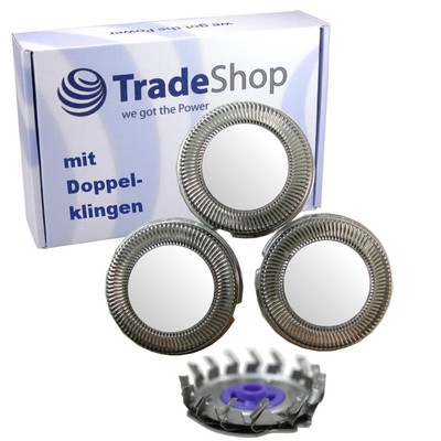 3x Set Scherkopf Messer Klingen für Philips HQ56 HQ56/50 HQ55 HQ5 HQ4 HQ4+ HQ3