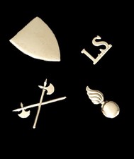 Lot d'insignes guerre froide années 80 US Army 6941st German Labor Service Bn - Berlin