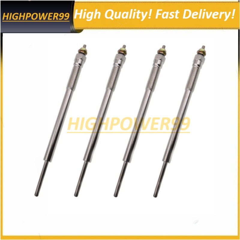 4PCS Glow Plug For Mitsubishi L200 2.5 Diesel 2008-2015 KA4T KB4T 1820A009