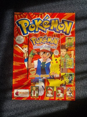 Pokemon Sticker Alben 1 Generation 