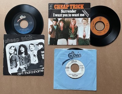 GÜNSTIGER TRICK Set 3 x SP 7'' 45 Surrender (FRA) / Ist das nicht... / Alles..(PROMO)