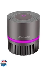 MEGAWISE H13 HEPA Air Purifier for Home and Office, Desktop Air Cleaner with 