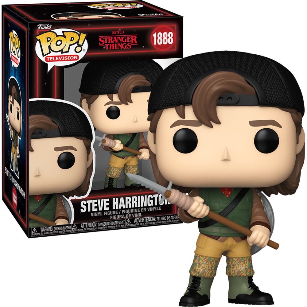 Funko POP Stranger Things Steve Harrington with Spear Vinyl Figure 1888